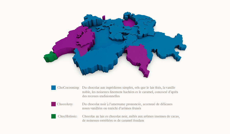 Les Suisses aiment le chocolat tendre et au lait